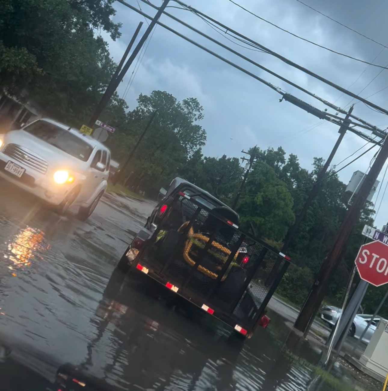 Severe Storms Slam Dayton, Texas With Heavy Rain, Flooding, and Hail