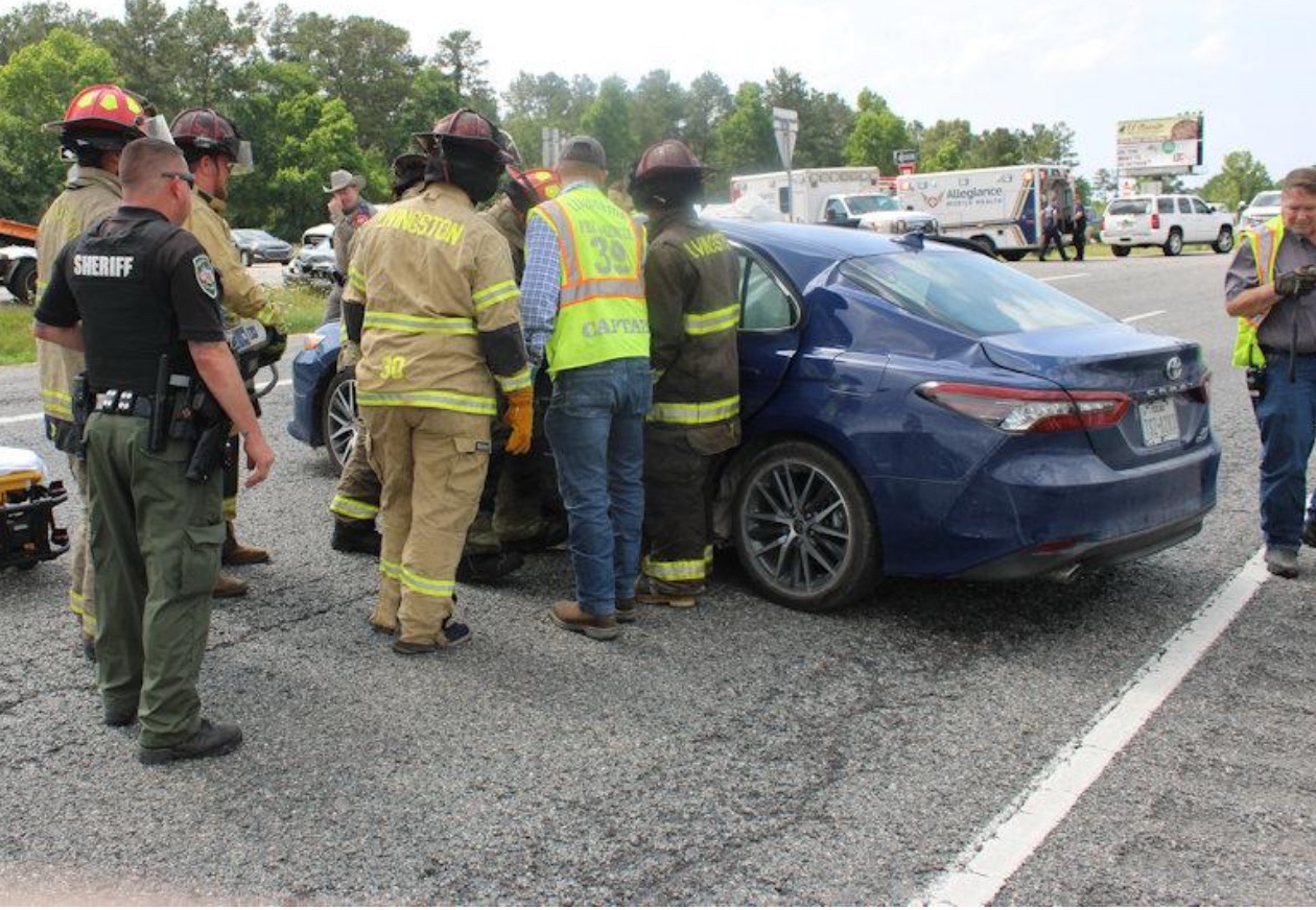 Two-Vehicle Crash in Goodrich Sends One to Hospital by Air, Another by Ambulance